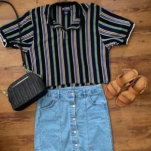 Ralph Lauren cropped oversized t-shirt